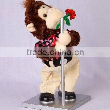 rose pole dancing monkey