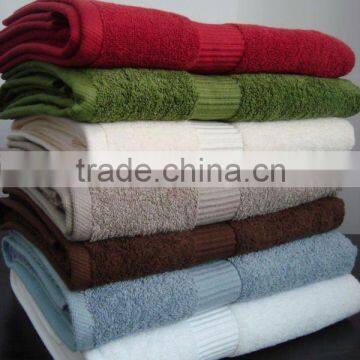 100% cotton bath towel