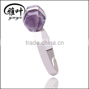 Whole Sale Gemstones Transverse Points Ring Hexagon Prism Shape Ring Ceremeny Gifts photo-2
