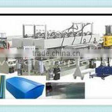 Efficient high productivity plastic pp hollow sheet extruder