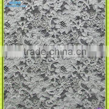 Embroiedered lace fabric CR010C4