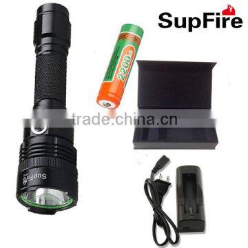 SupFire M2-Z bicycle headlight camping light rechargeable LED torch
