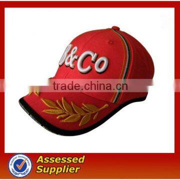 custom red camo baseball cap