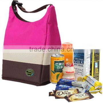 Promotional Joint Color 600D Oxford Insulted Cooler Tote Bag