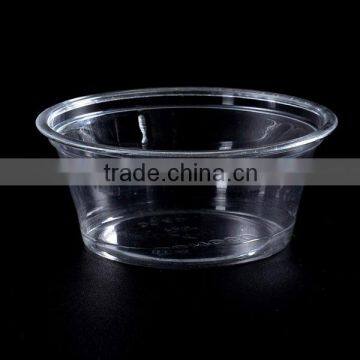 4oz/120ml Disposable Plastic Clear Salad Cup, High Quality Clear Sauce Cup photo-2