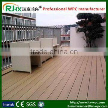 Resistant to termites composite wood plastic decking for outdoor flooring