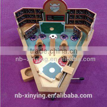 New Design Mini Desktop Wooden Pinball Game for Kids photo-2