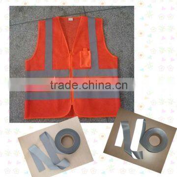 custom reflective vest with high reflective stripe