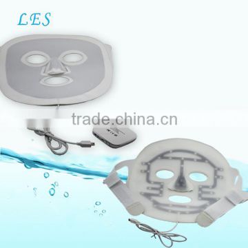 3 colors Blue Yellow Red LED Light Therapy Taiwan Facial Mask for Face Whitening