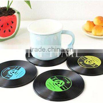 Convenient Silicone Rubber Coaster Pad Cup Vinyl Coffe Drinking Mat Mug Glass Plate photo-3