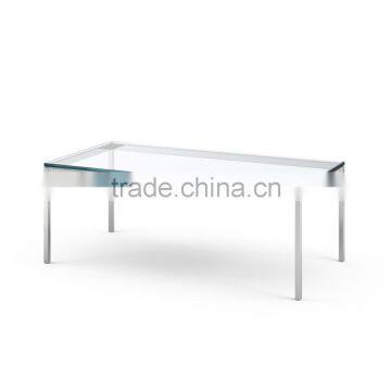 Long and Square Glass Table, Glass Coffee Tables, Glass Tee Table CT-611 photo-4