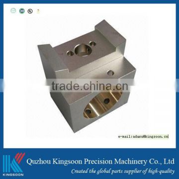 machine part by cnc machining with nickel plated surface