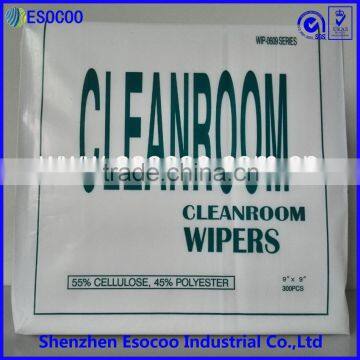 Quality and quantity assured non woven fabric cleanroom wiper