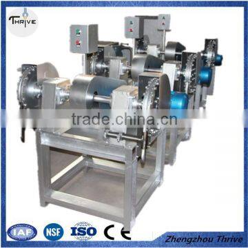 Virgin coconut processing machine; dehusking machine for virgin coconut