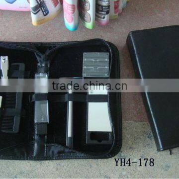 shaving kit and manicure set for hotel