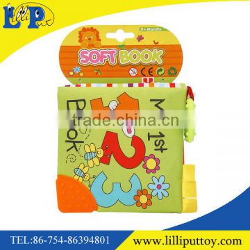 Lovely baby educational cloth book toy