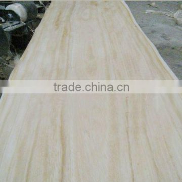 paulownia veneer sliced thickness 0.2-2.4mm