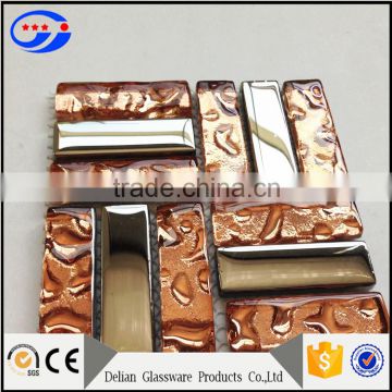 metal glass mosaic