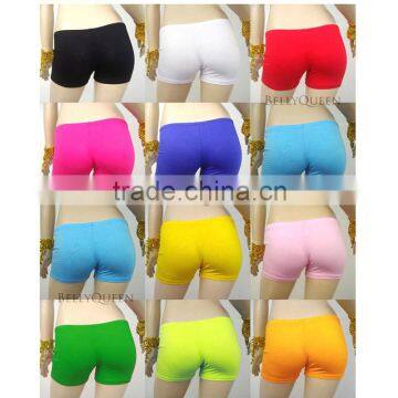 2016 New arrivals Belly dance leggings Anti emptied short pants 12 colors available