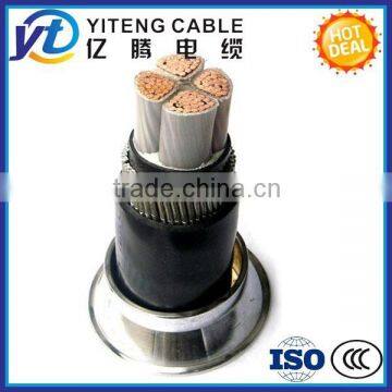 CYABY-F 0.6/1KV PVC insulation PVC sheath steel tape armored power cable