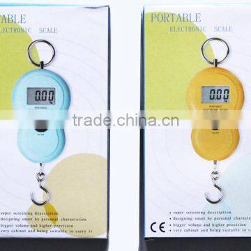 Color box package portable digital scale 10g 50kg