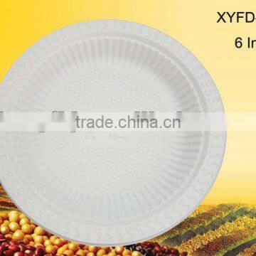 Biodegradable disposable plastic 6 inch cake dishes