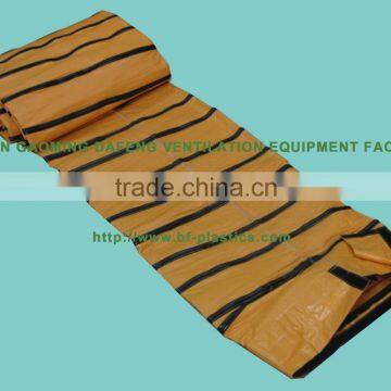 Lay Flat Insulated Air Vent Duct With Zipper and Velcro Coupling photo-2