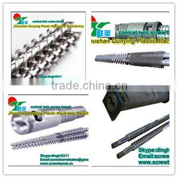 high quality and output conical twin screw barrel