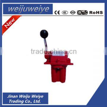 Hongdong manual valve HD2000-34DC for heavy truck pump hydraulic