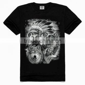 OEM 3d Printing Factory High quality Indian t-shirt, fashionable t-shirt