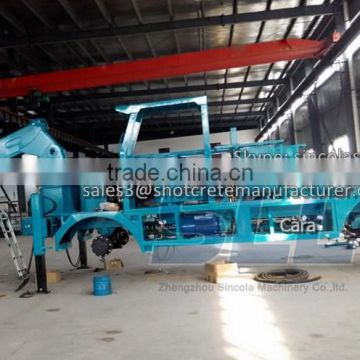 Robot Arm Shotcrete Machine for Tunnel Construction (Spraying Concrete)