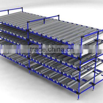 Carton flow pallet rack selective steel pallet rack