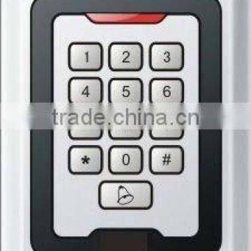 2000 Users Keypad Single Access Control System With Doorbell Supported waterproof