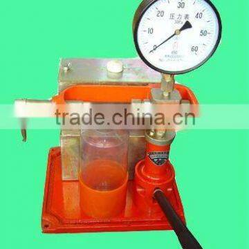 adjust the pressure spring of injector assembly,atomizing quality,diesel fuel nozzle tester