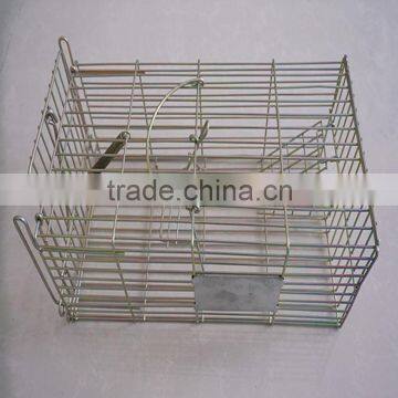 Large and small two entry wooden mouse trap cage TLD2001