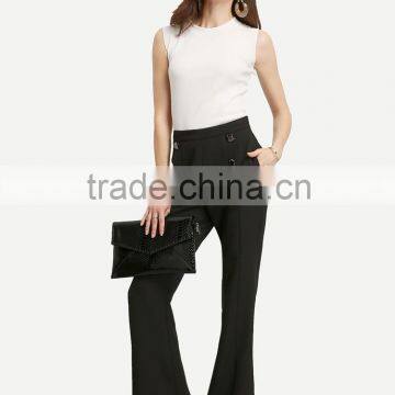 designer clothing manufacturers in china fall winter hot selling boot-cut pants women 2016                        
                                                                                Supplier's Choice