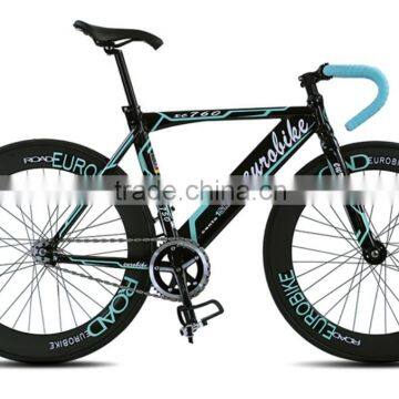 NEW DESIGN ! road bicycle, colorful fixed gear bicycle black and blue