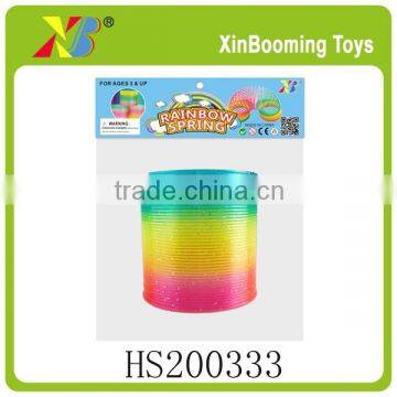 Promotion gift rainbow spring toys for kids