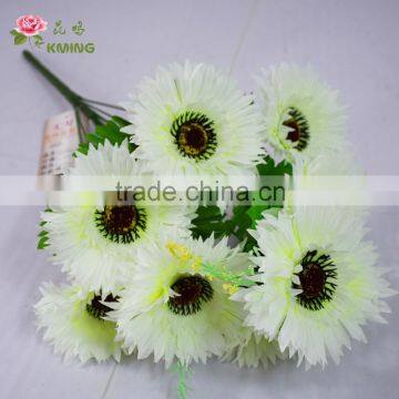 factory of cheap silk flower bushes berbera daisy flower