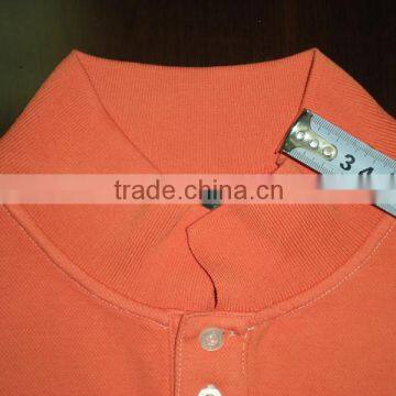 2015 Pure Cotton Garment Dye Polo Shirts With Garment Wash Result photo-2