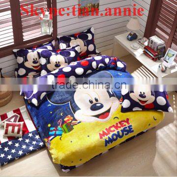 High quality wholesale micro fiber embroidery comforter set bedding with matching curtains