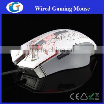 2400DPI Optical wired Gaming Game mouse for Dota FPS