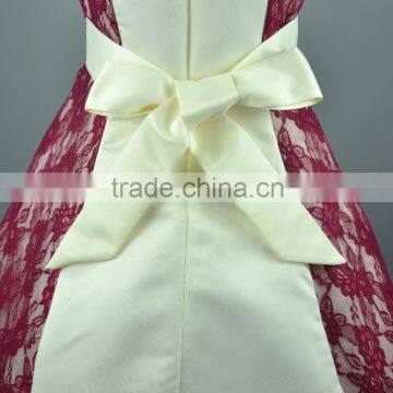 Child Baby Girls Birthday Party Frock Model Dresses for 8 Years Old Girls photo-5