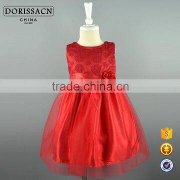 fashion design small girls dress for 9-36 months good quality kids dresses for girls elegance modern girls dresses