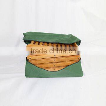 Fancy Bamboo Resting Room Furniture,5tiers Folding Magazine Display Rack photo-3