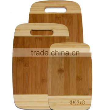 3pcs a set Bamboo Cutting Board with Handle Made With Premium Eco-Friendly Bamboo Wood chopping blocks wholesale                        
                                                Quality Choice