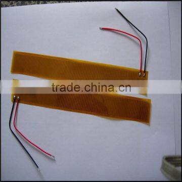 Custom flexible polyimide heaters for helmet