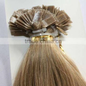 Beauty 100 keratin flat tip hair extensions wholesale 18inch 1 gram per strand