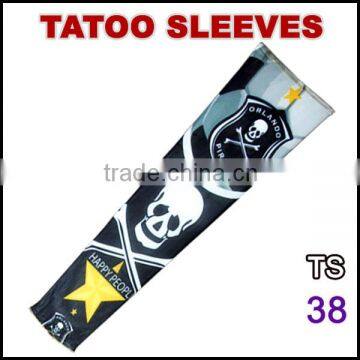 TS38 Favorites Compare 92% nylon and 8% spandex multi colors customized logo tattoo arm sleeve