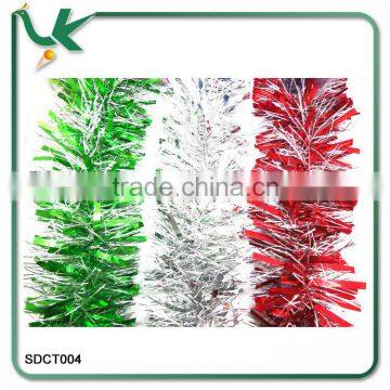 Christmas wired tinsel garland